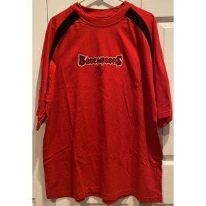Tampa Bay Buccaneers NFL short sleeve shirt, size XL men's red, football‎